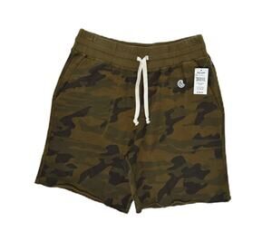 Todd Snyder X Champion Fatigue Green Cut Off Shorts Black NWT Size M